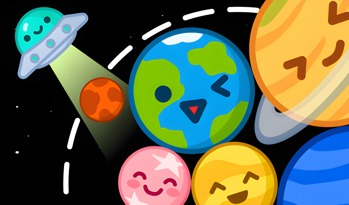Visuel de Merge Planets: Suika puzzle
