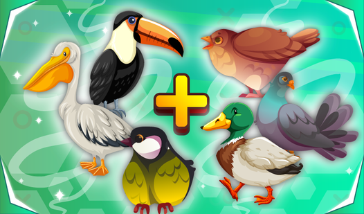 Merge the birds: Reach the eagle!
