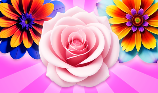 Merge the Flowers: Create a Summer Meadow!