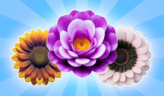 Merge the flowers: Guess the flower of spring!