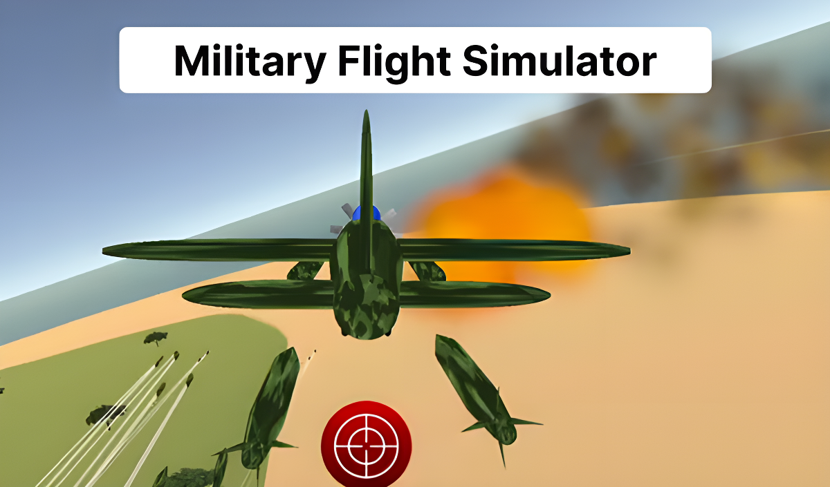 Military Flight Simulator cover art
