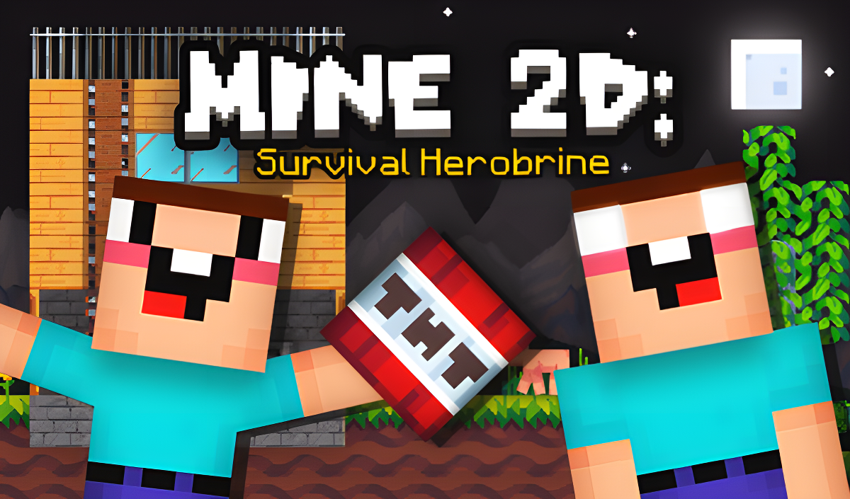 Imagen de portada de Mine 2D: Survival Herobrine