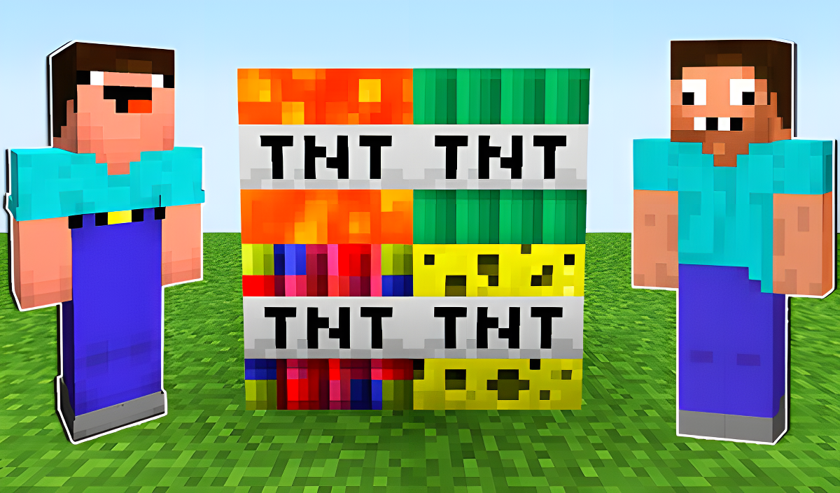 Mine Noob Fuse vs Herobrine Craft Block Coverbild
