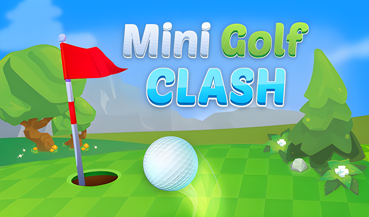 Arte da capa de Mini Golf Clash