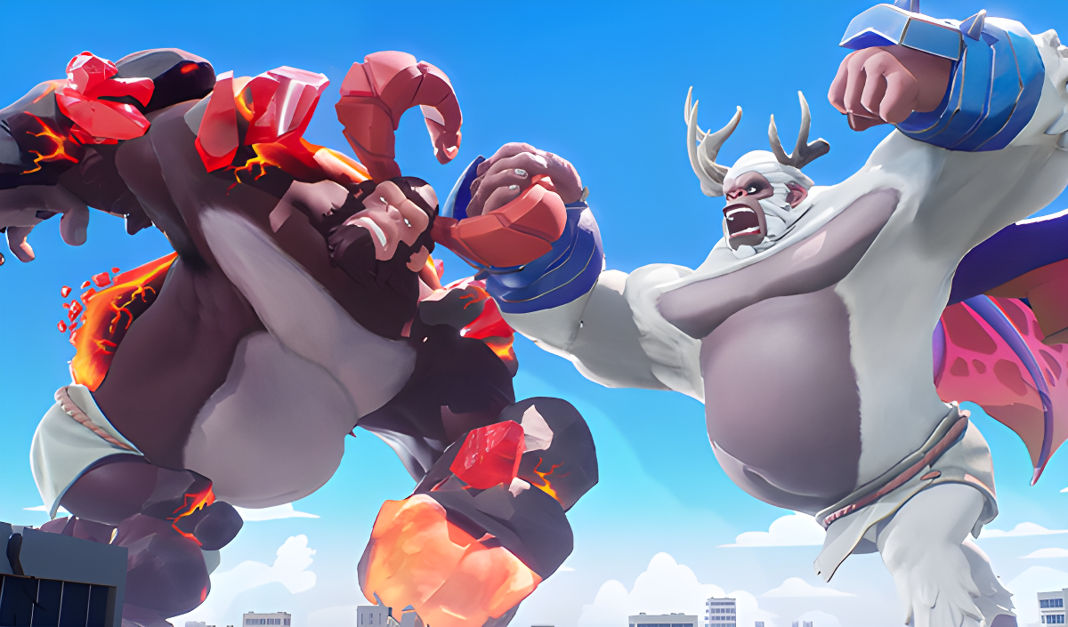 Imagen de portada de Monkey Battle