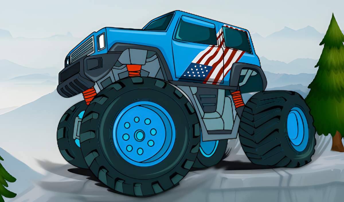 Imagen de portada de Monster Truck Mountain Climb