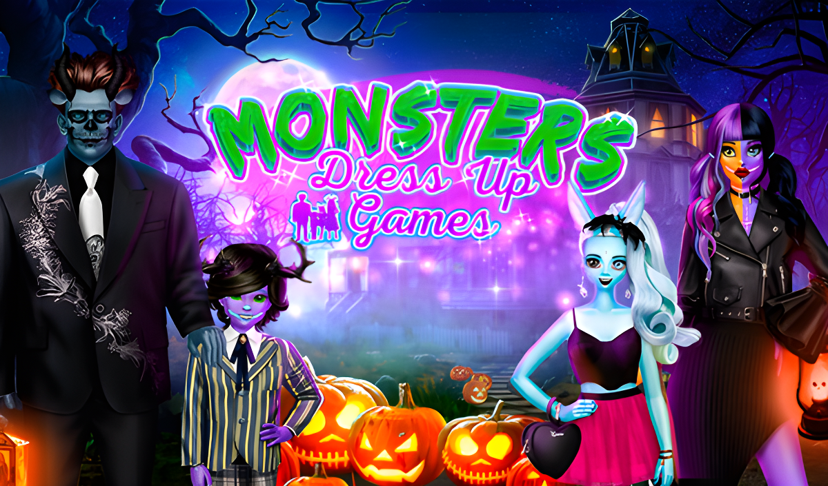 Monsters Family Dress Up cover art