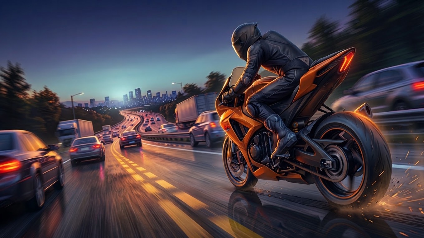 Moto Traffic 3D: Racing & Overtakes cover art
