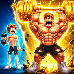 Muscle simulator 3d