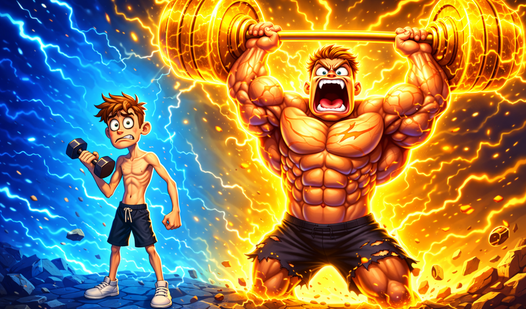 Muscle simulator 3d