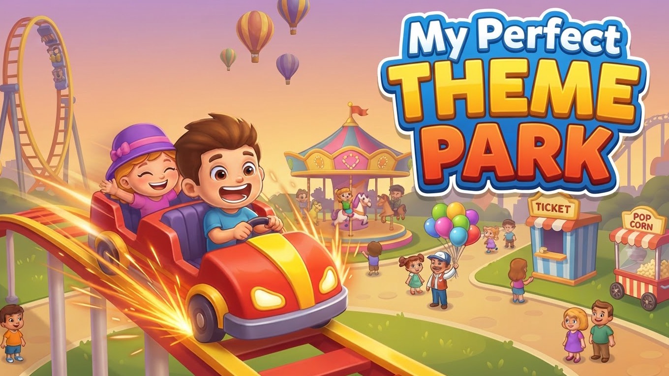 My Perfect Theme Park: Idle Tycoon kapak resmi