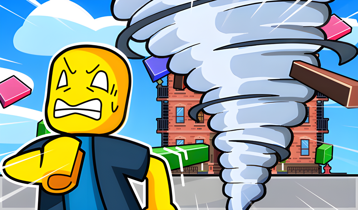 Natural disaster survival Obby cover art