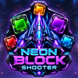 Neon Block Shooter