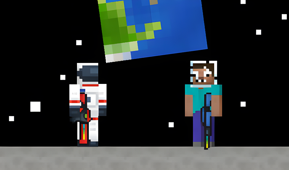 Okładka Noob and Pro Moon Survival