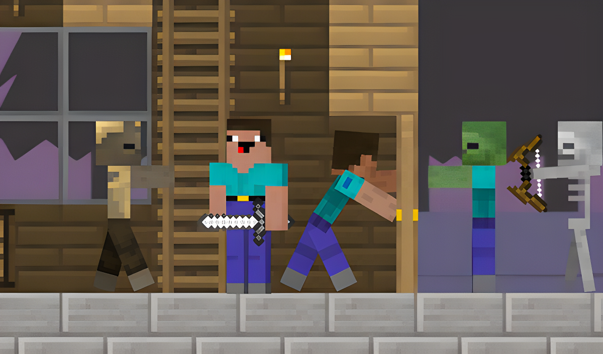 Gambar sampul Noob and Pro: Survival Together