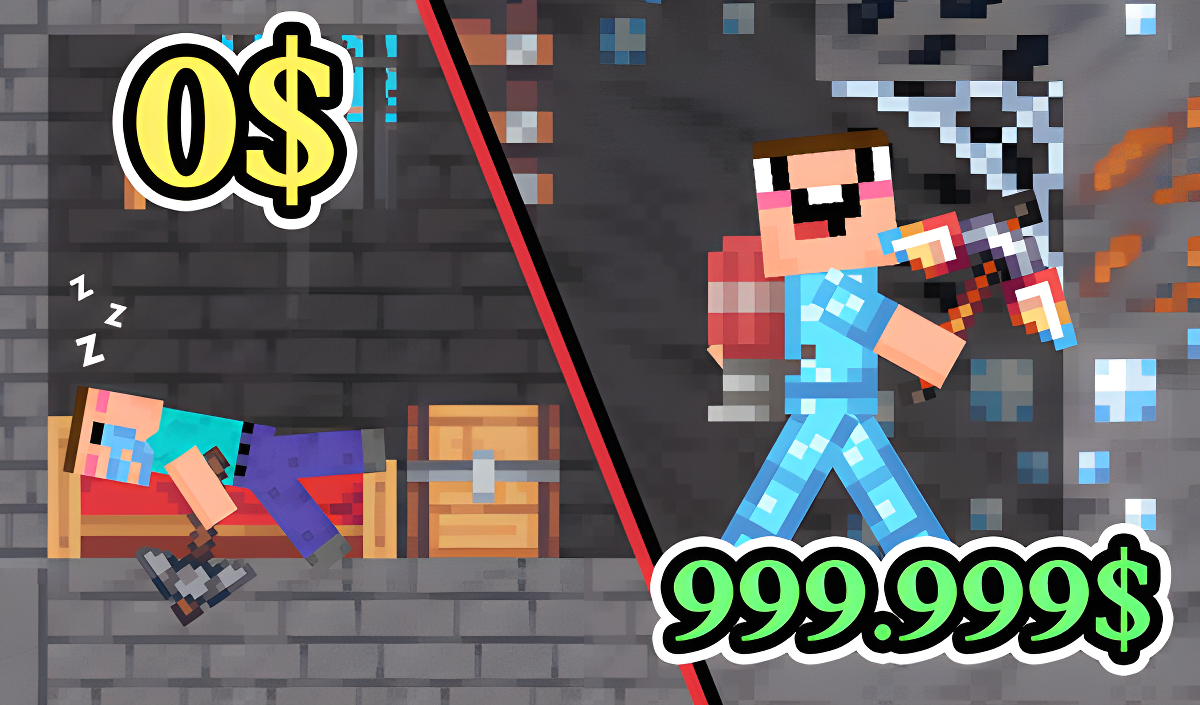 Arte da capa de Noob Miner 2: Escape from Prison