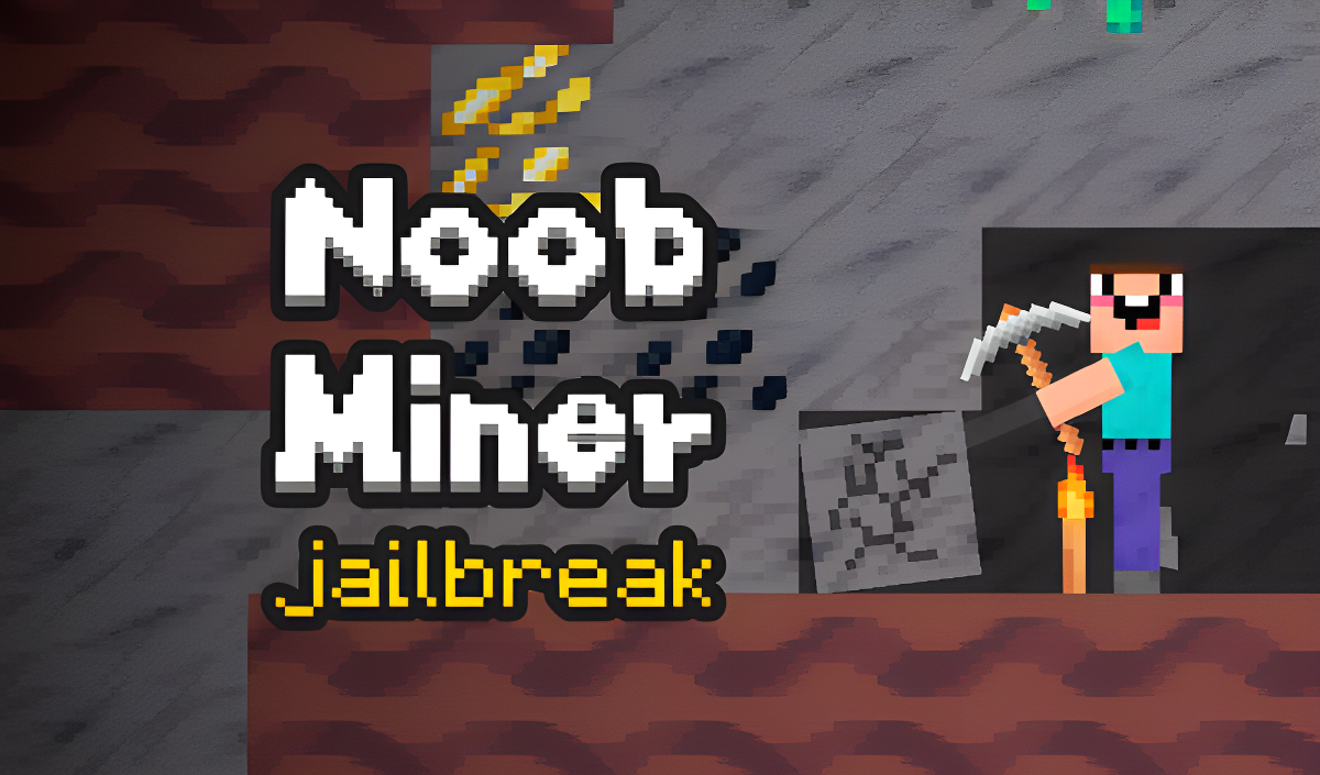 Imagen de portada de Noob Miner: Jailbreak