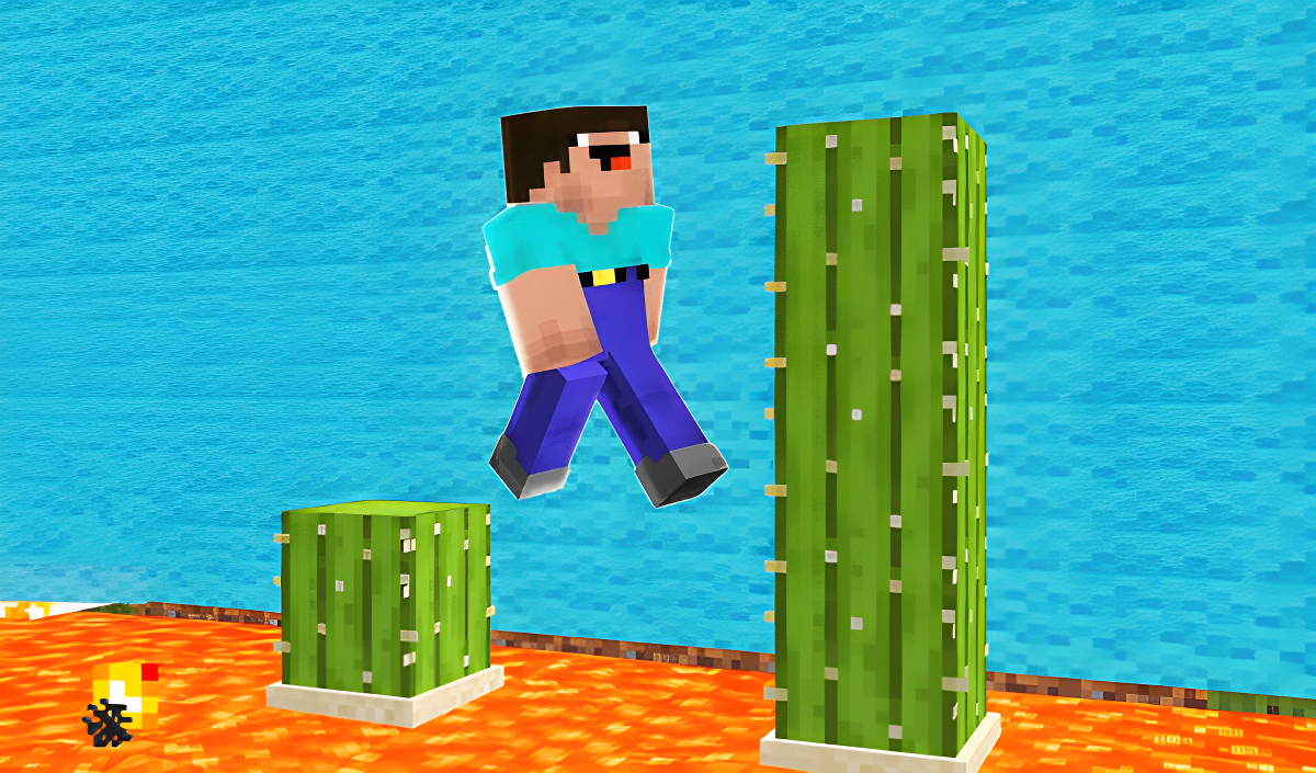 Noob Parkour: Obby Skyblock cover art
