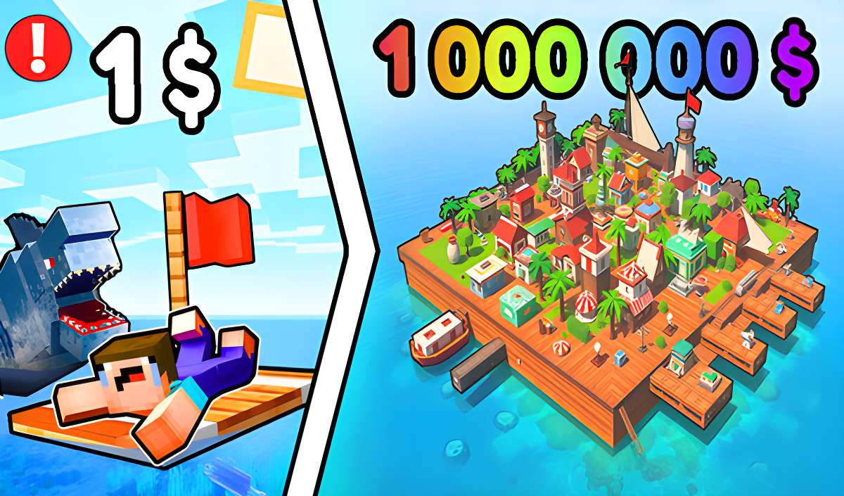 Visuel de Noob Raft: Ocean Survival