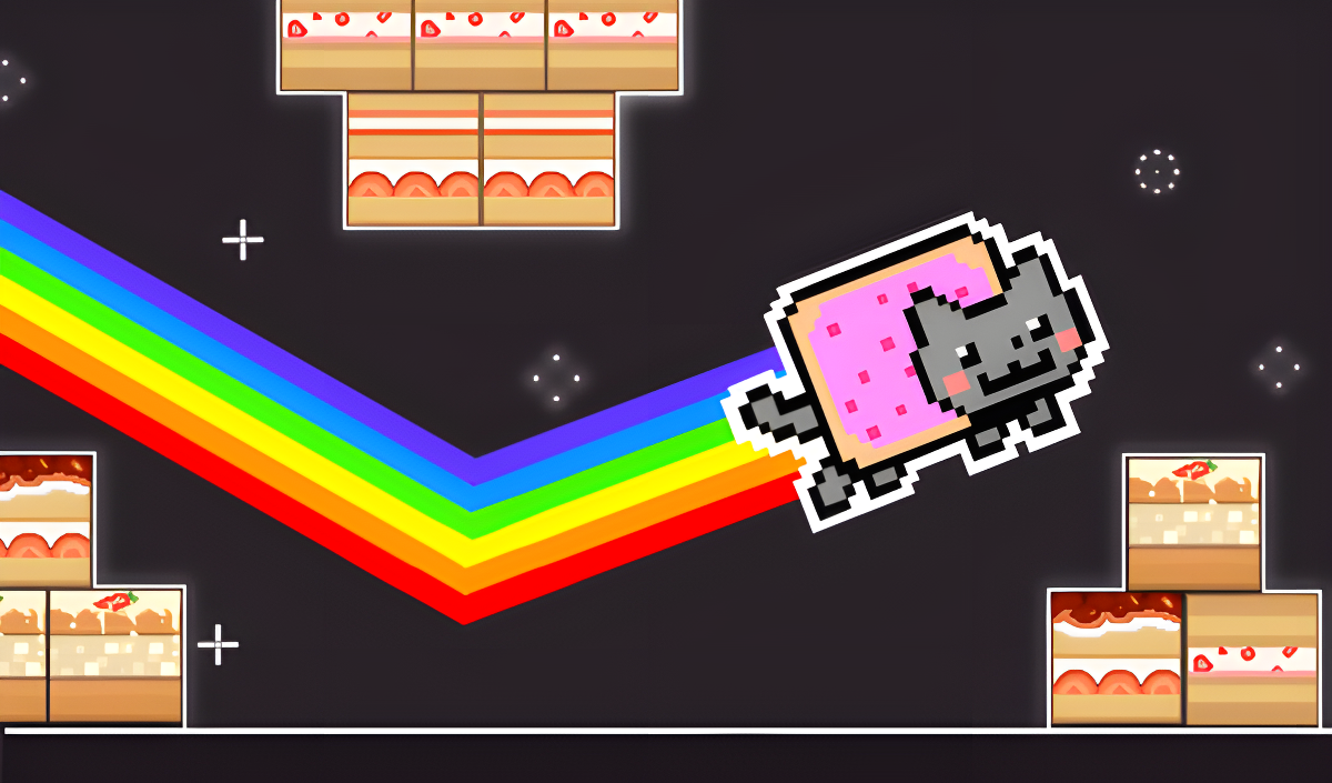 Visuel de Nyan Cat Dash
