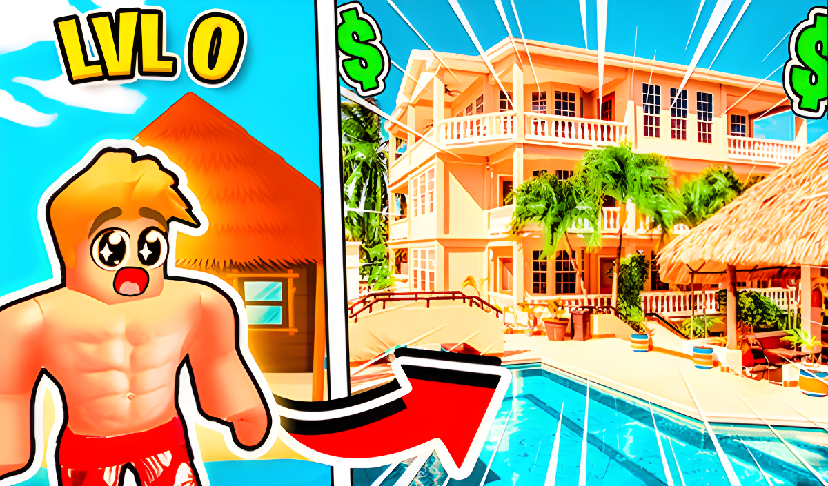 Arte da capa de Obbie Tycoon: Magnata da Praia