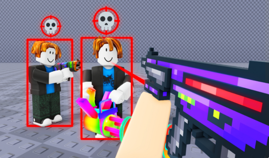 Obby: Aimbot Arena Shooter