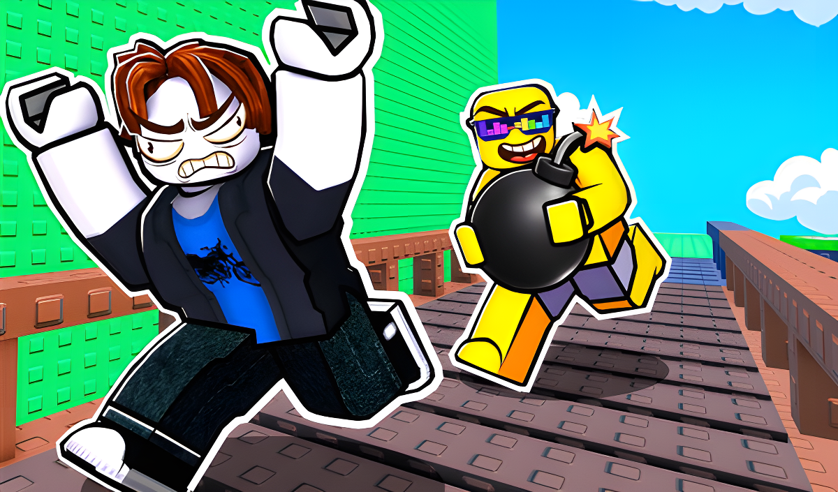 Arte da capa de Obby Bomb Troll Tower