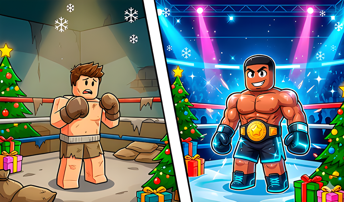 Imagen de portada de Obby: Boxeador, Escapa de la Isla!