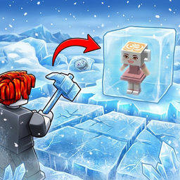 Obby: Break the ice for the Brainrots