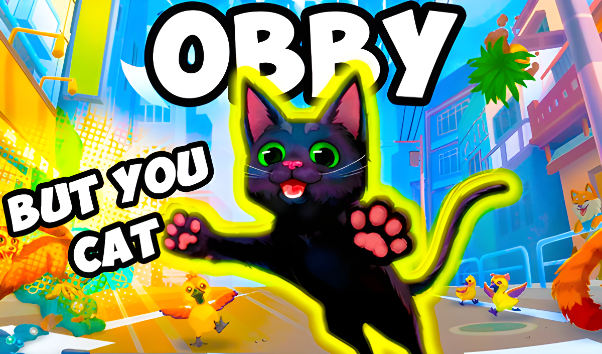 Obby, but you cat cover art