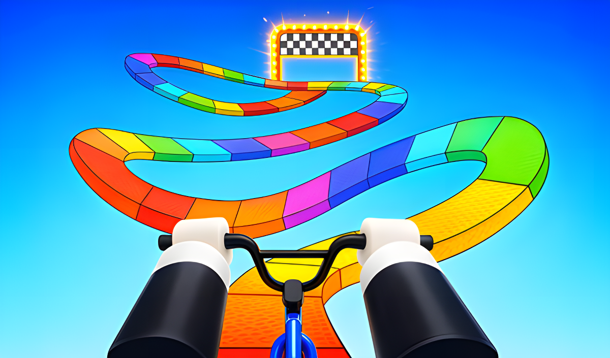 Obby but You're on a Bike cover art