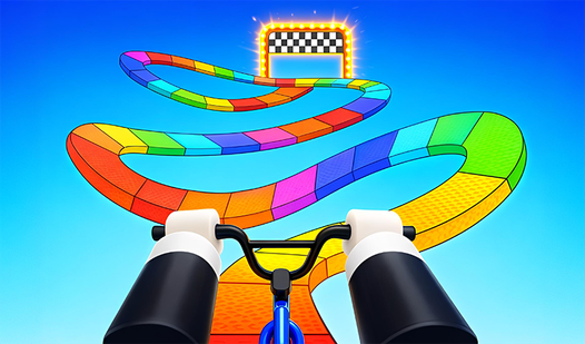 Obby but You're on a Bike