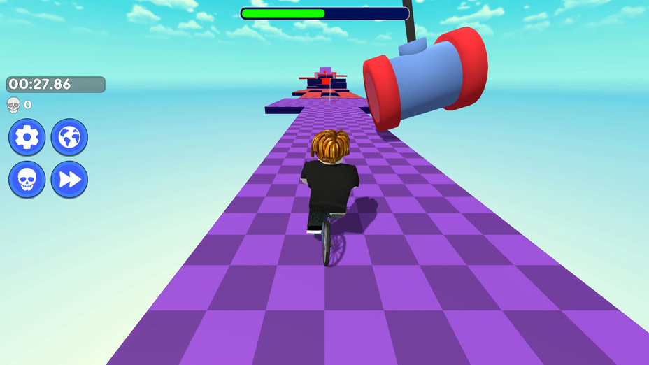 Obby but You're on a Bike: Screenshot 2