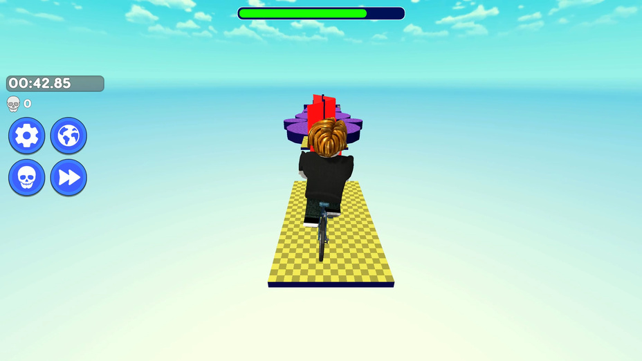 Obby but You're on a Bike: Screenshot 3