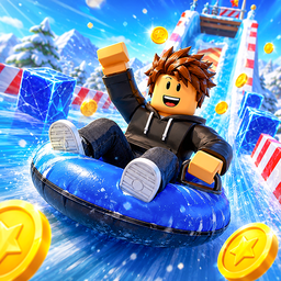 Obby: Ice Slide +1 Speed