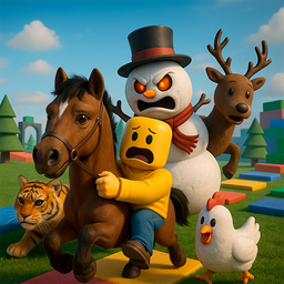 Obby: In the world of Animals