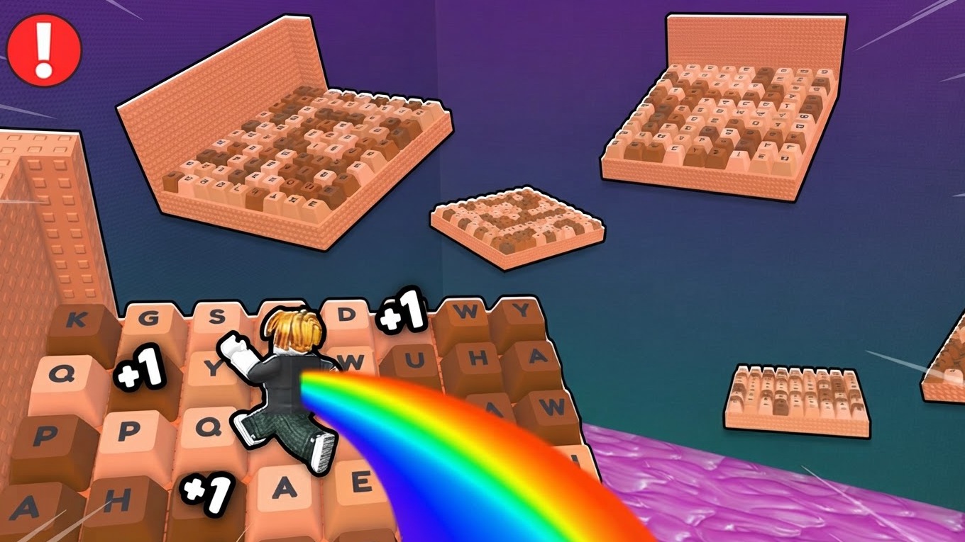 Arte da capa de Obby: Keyboard Escape Online