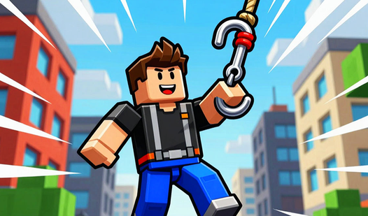 Obby on the Web with a Grappling Hook
