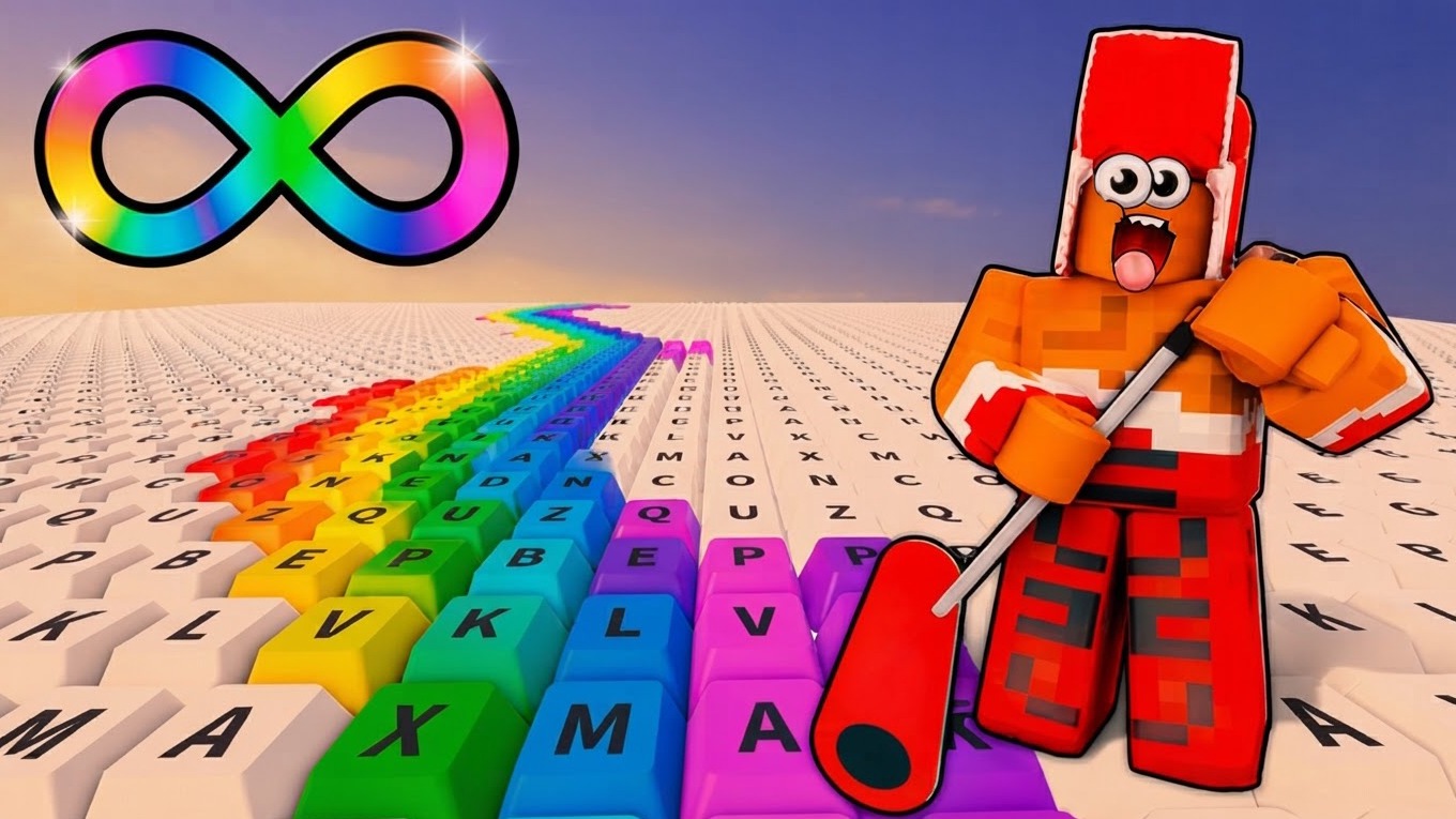 Obby: Paint the Keyboard ASMR