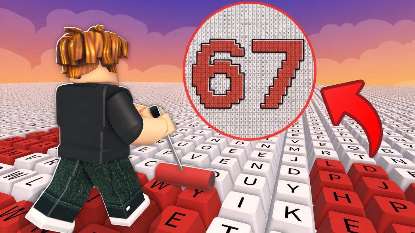 Obby: Paint Your Keyboard!