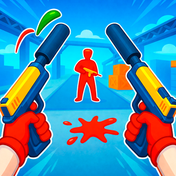 Obby Paintball: Online with Friends