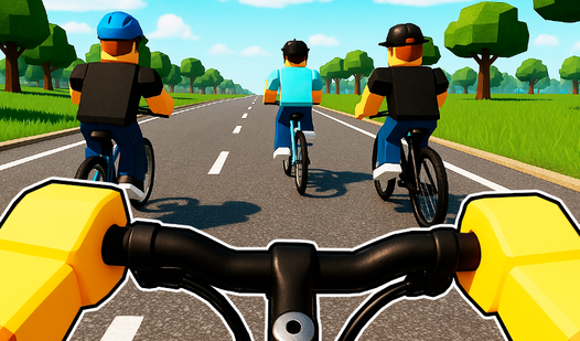 Obby Parkour Bike