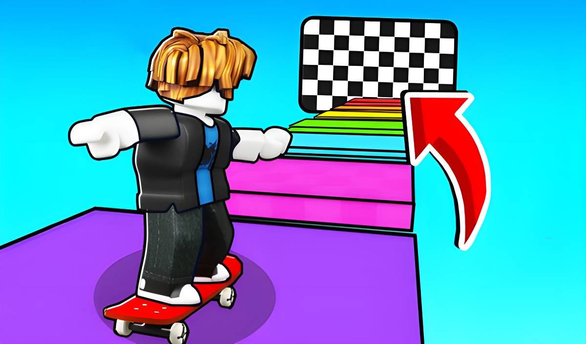 Visuel de Obby: Skateboard Race