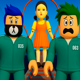 Obby Squid Game 3 Season: jump rope