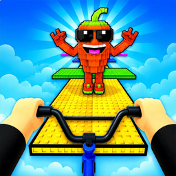 Obby: Tricks on Bicycle for Brainrots!