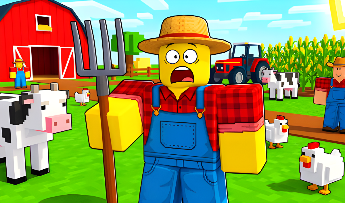 Arte da capa de Obby Tycoon: Farming Simulator