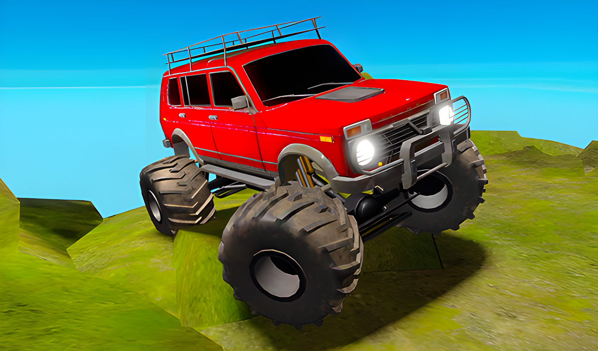 Arte da capa de Offroad Muddy Trucks