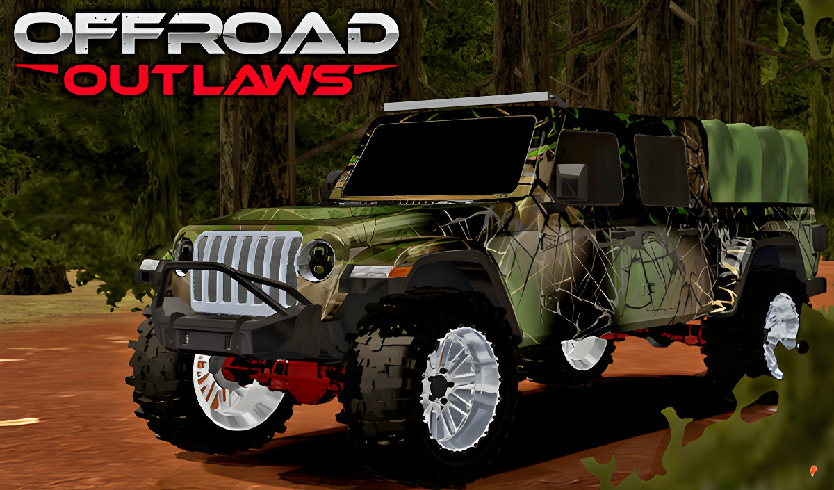 Arte da capa de Offroad Outlaws
