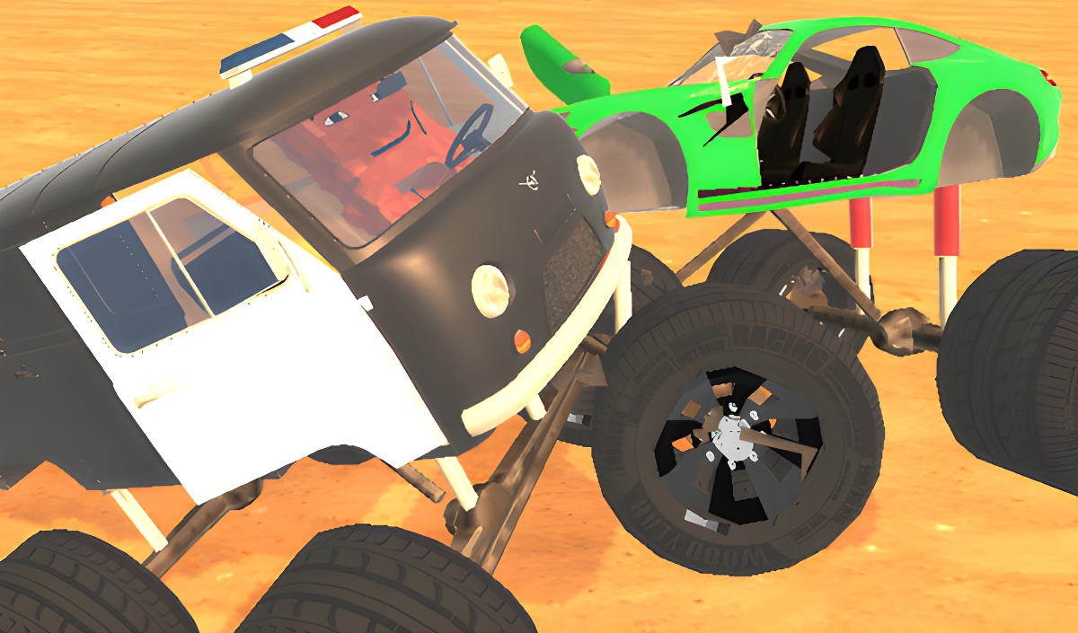 Omega Nuggets VS Bandits: Monster Truck cover art