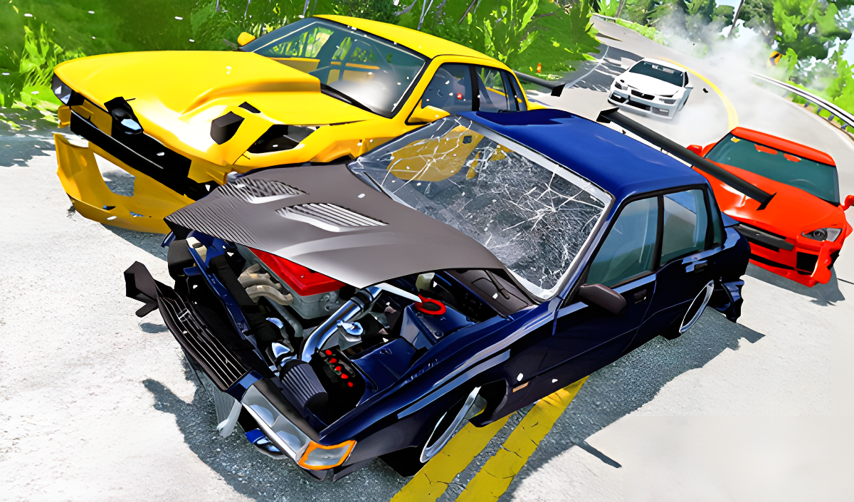 Visuel de Online Simulator of Catastrophic Car Accidents